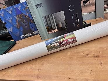 white board: Виниловые обои под покраску Casa Alpina (антивандальные) - Основа — 2