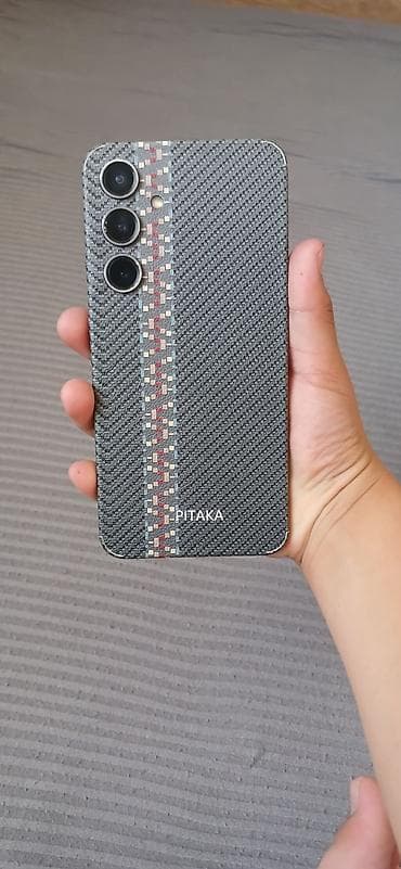 z flip 4: Samsung Galaxy S24 FE, Б/у, 256 ГБ, цвет - Серый, 2 SIM — 1