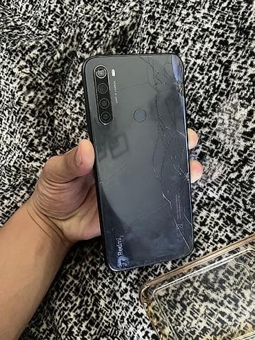 телевизор ч б: Redmi, Redmi Note 8T, Б/у, 32 ГБ, цвет - Серый, 2 SIM — 2