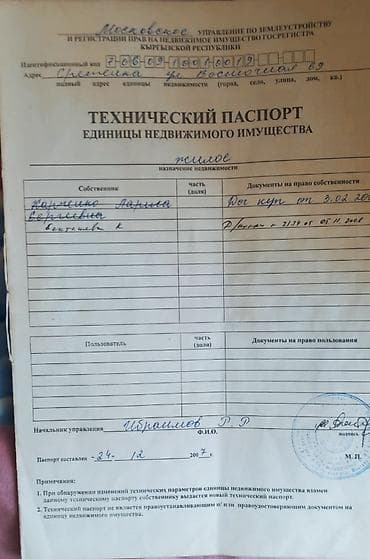 Дома: 5 комната үй сатылат 32 соток жер аянты 3200м² Участок размери 140×23 — 4