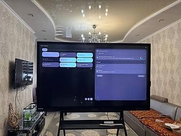 nokia e90: Интерактивная панель/дисплей Newline на мобильной стойке. - — 2