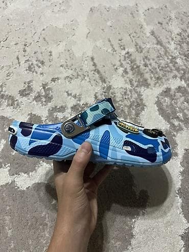 Сабо: Сабо, 40, 40.5, 41, Crocs, Новый, цвет - Голубой, Самовывоз, Платная доставка — 4