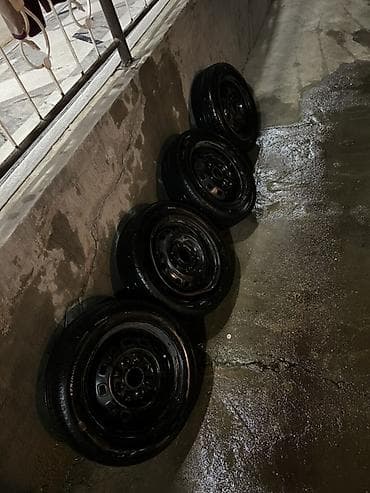 Шиналар жана дисктер: Дөңгөлөктөр монтажда 175 / 60 / R 13, Жай, Колдонулган, Комплект, Жеңил унаалар, Темир, тешиктери - 4 — 7