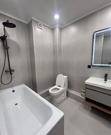 75: 2 комнаты, 53 м², Пишпек 10 этаж, Евроремонт — 6