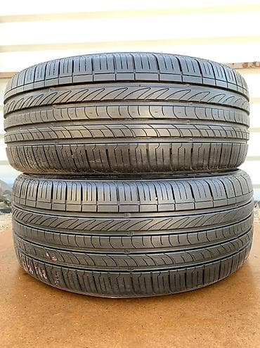 Шины 245 / 45 / R 19, Лето, Б/у, Пара, Легковые, Корея