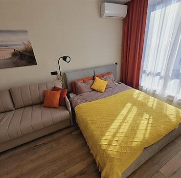 токмок квартира сутки: 1 комната, С мебелью полностью — 3