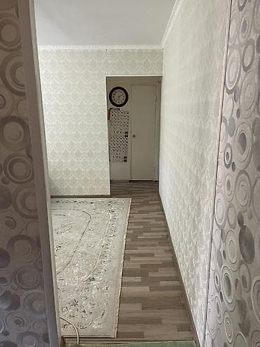 ош квартира сатып алам: 3 комнаты, 58 м², 104 серия, 4 этаж, Евроремонт — 1