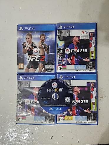 fc24 ps4: Игровые диски PlayStation 4 ВСЕ ПО 500сом : UFC 2 - 500 FIFA 21 - — 2