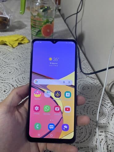 Samsung Galaxy A02, Б/у, 32 ГБ, цвет - Синий at lalafo.kg Samsung Galaxy A02, Б/у, 32 ГБ, цвет - Синий