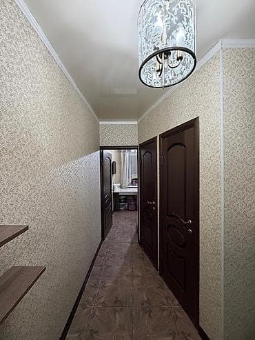osh flat: 3 комнаты, 65 м², Азия Молл Индивидуалка, 2 этаж, Евроремонт — 5