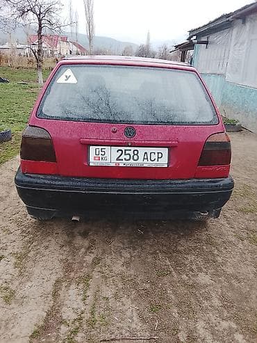 руль 222: Volkswagen Golf: 1991 г., Ручные, Бензин, Хэтчбэк — 2