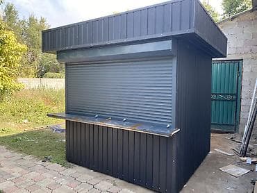 Торговый киоск/ларёк с рольставнями 2,5 на 2 метра - Компактный
