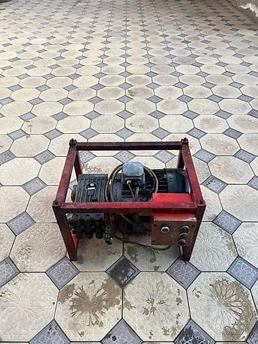 плунжерный насос высокого давления: Промышленная мойка высокого давления на раме - Насос Interpump Group — 1