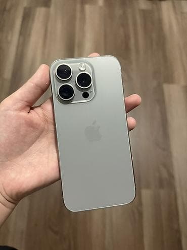 iphone 17 pro mini: IPhone 15 Pro, Natural Titanium — 1