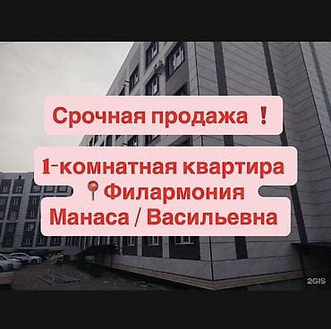 Кыймылсыз мүлк: 1 бөлмө, 30 м², 4 кабат, Евроремонт — 1