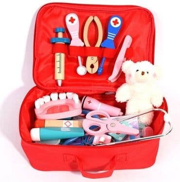 детский набор доктора: 🌸 Аптечка сумка для дочки – лучший подарок с заботой! 🌸 💖 Каждая мама — 6