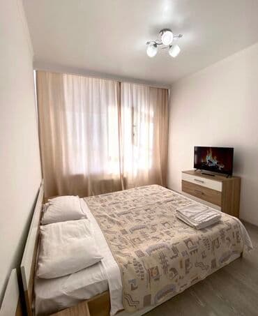 отдых на иссык: 1 комната, Душевая кабина, Постельное белье, Кондиционер — 4