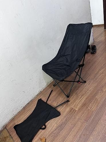 коленный стул бишкек: Походный складной стул, Новый, Железо, цвет - Черный — 4