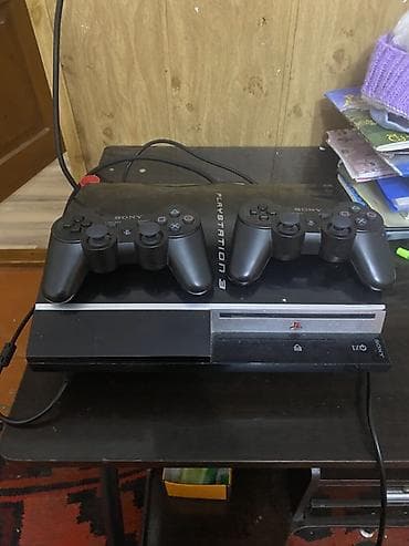 Игровая консоль Sony PlayStation 3 (модель Fat, с серебристой