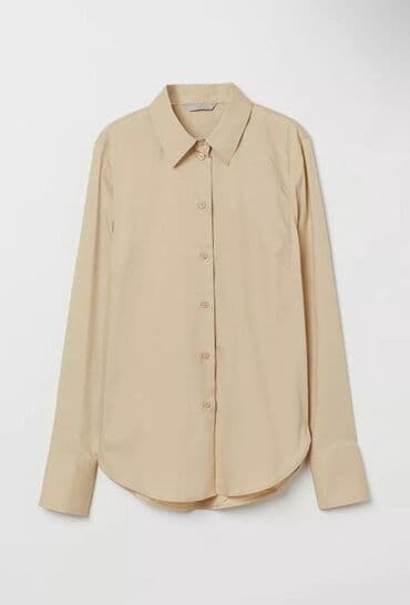 Рубашка от бренда H&M Новая Размер L (44-46-48) (модель оверсайз
