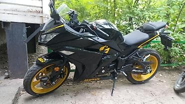 Спортбайк Kawasaki, 250 куб. см, Бензин, Взрослый, Б/у