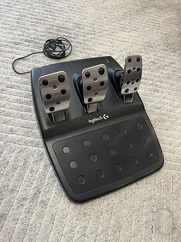 гоночный: Руль Logitech G29 Состояние 9/10 Все отлично работает Коробки к — 7