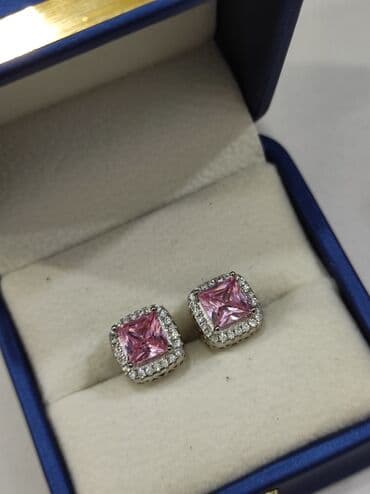 эксклюзивные свадебные пригласительные: Серебряные Серьги гвоздики Серебро 925 пробы Качество отличное — 4