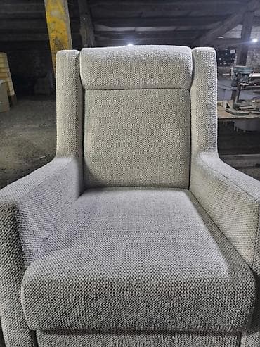 мягкая мебел: Кресло с высоким подголовником и подлокотниками - Эргономичная форма — 5