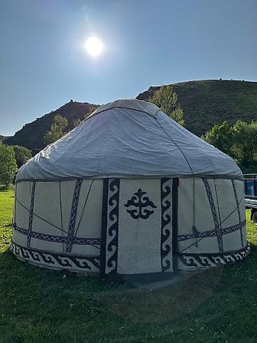 Юрты: Аренда юрты, Каркас Деревянный, 75 баш, Казан, Стулья, Посуда — 1