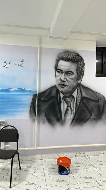 художественные краски: Художник,суроткартина Художественная, стена росписи — 10