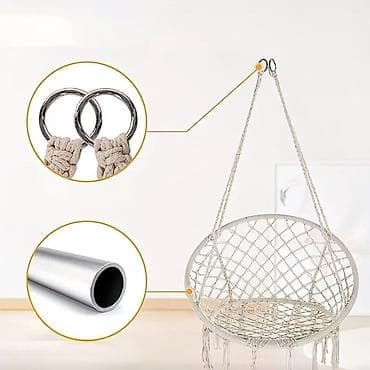 подвесные кресло: Подвесное кресло, Новый, цвет - Черный — 5