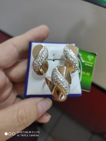 свадебные наборы ручной: Набор украшений, Проба 925, Женские, Новый — 9