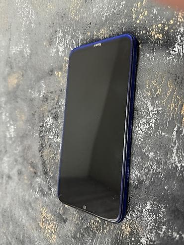 монитор для селфи: Redmi, Redmi Note 8, Б/у, 128 ГБ, цвет - Синий, 2 SIM — 4