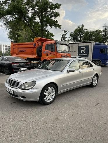 Mercedes-Benz S-Class: 2001 г., 5 л, Автомат, Бензин, Седан at lalafo.kg Mercedes-Benz S-Class: 2001 г., 5 л, Автомат, Бензин, Седан