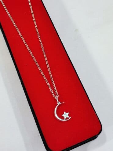 свадебные платья от производителя: Серебряная Цепочка Звёзды и Луна Длина 50 см Цена 2500 сом Для — 4