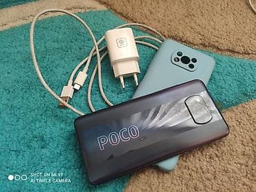 Poco X3 Pro, Б/у, 128 ГБ, цвет - Фиолетовый, 2 SIM