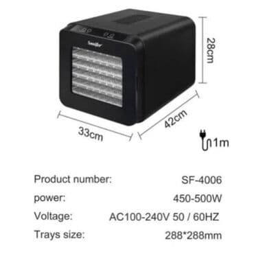 матар: Сушилка Для Овощей И Фруктов Sonifer SF-4006 Высушите многие пищевые — 4