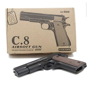 ​🔫 Детский игрушечный пистолет C.8 Airsoft Gun (Выглядит как