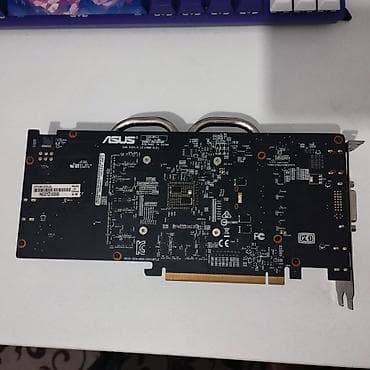 7700 xt: Видеокарта для ПК, Б/у, Asus, GeForce GTX, 4 ГБ — 1