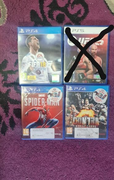 imac m1: Продам диски на пс 4/5 Юфс 5 продал, человек паук фифа18 и контра в — 1