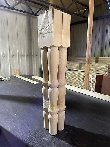 ножки для мебели деревянные: Ножки для мебели, Для стола, Дерево — 1