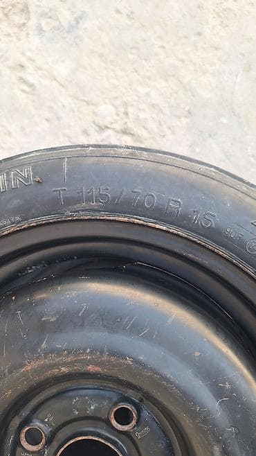 205 75 16: Докатка Michelin на стальном диске - Размер шины: T115/70 R15 — 3