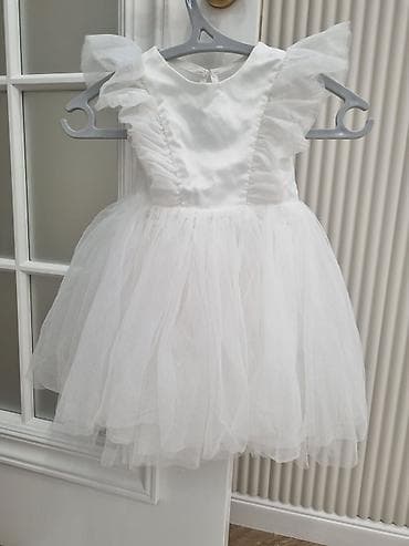 юбка с подъюбником из фатина: Детское платье, цвет - Белый — 1