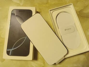 чехлы для планшетов prestigio: IPhone 16 Pro, 256 ГБ, White Titanium, Зарядное устройство, Защитное стекло, Кабель, 100 % — 3