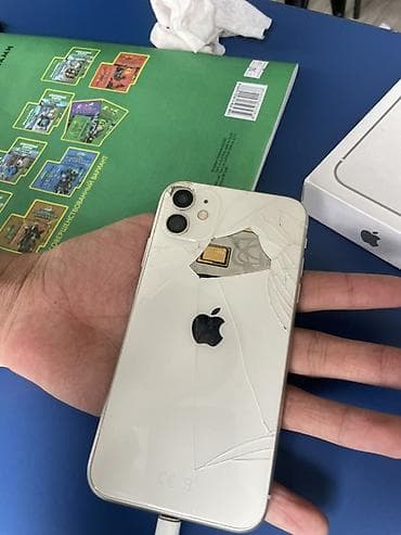 redmi 12pro: IPhone 11, Белый, Коробка — 1