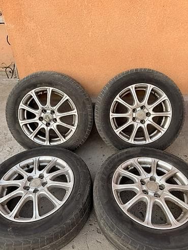 r15 5114: Колеса в сборе 195 / 65 / R 15, Лето, Б/у, Комплект, Легковые, Литые, отверстий - 4 — 5