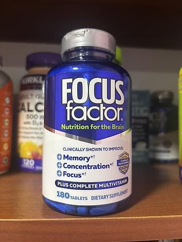 pro force: Комплекс витаминов, Для работы мозга, Для взрослых, США, Таблетки, Новый — 1