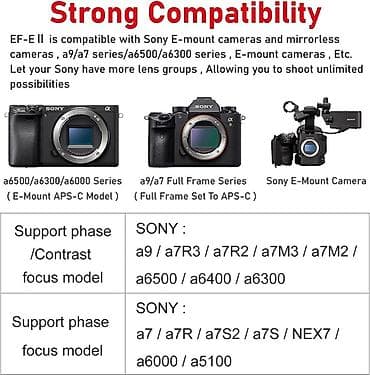 линзи: Продаю адаптер для камер Sony. VILTROX EF-E II 0.71x Auto Focus — 2