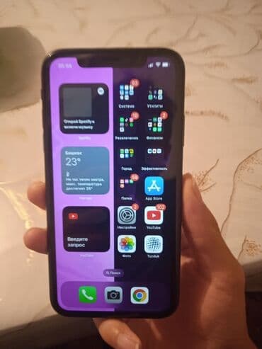 антенна для тв: IPhone Xr, Колдонулган, 128 ГБ, Кара, Каптама, 76 % — 1