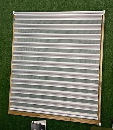 Матраска арналган каптамалар жана топперлер: Всех видов ролл шторы и жалюзи >День и ночь (зебра) — 2